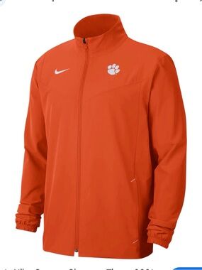 Nike Clemson Tigers On Field Sideline Elite Hybrid Jacket Men’s Size Medium